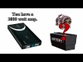 Car Audio 101 - Battery Tutorial