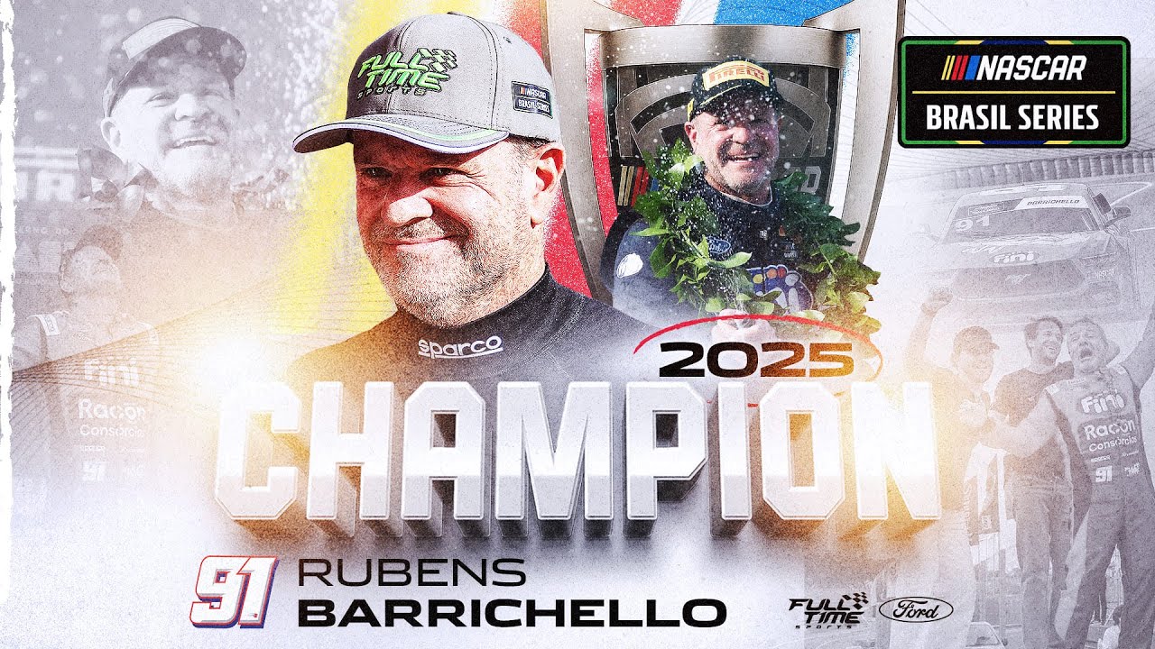 NASCAR Brasil - Rubens Barrichello é campeão Overall 2025