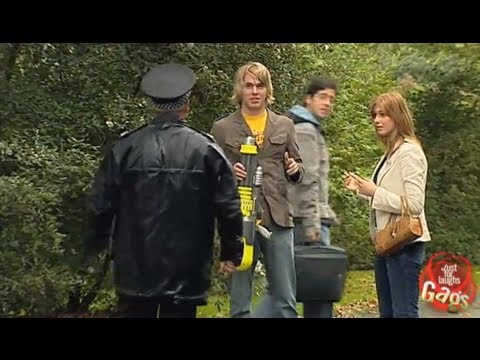 Policeman Water-Gunned Down Prank