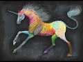 Whimsical equine art