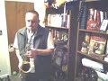 gerry zydek on alto sax playing 
