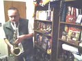 gerry zydek on alto sax playing 