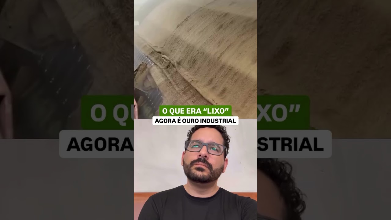 O “lixo” da cana virou embalagem e pode substituir o plástico 🌱♻️ #Sustentabilidade #Agro #Shorts