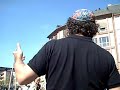 Alex Jacobowitz spielt sein Xylophon