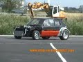 2ème série d'essais. Mise au point de la cartographie de la 205 Dragster avec moteur de Toyota Supra RZ 3.0L Turbo. http://Drag-Racing-Addict.com/http://FranceDrag.com/http://GoDragRacing.skyrock.com/