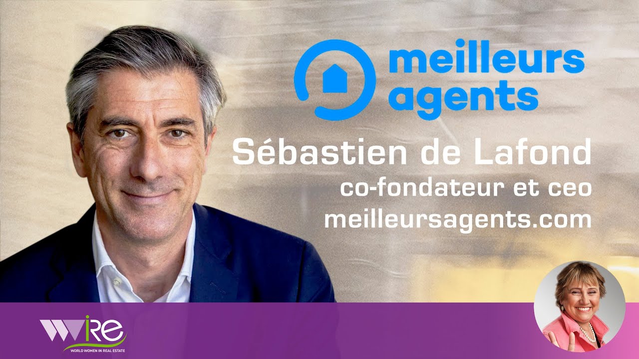 Sébastien de Lafond CEO & Co-Fondateur de Meilleurs Agents au PROPEL by MIPIM 2020.