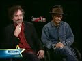 Sweeney Todd Access Hollywood Johnny Depp and Tim Burton