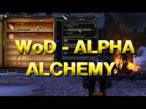 how to train alchemy wow