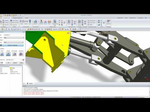 nfx - This tutorial is about simple static analysis of heavy equipment material using midas NFX. Static analysis on big assembly models can be easily done using Au...
