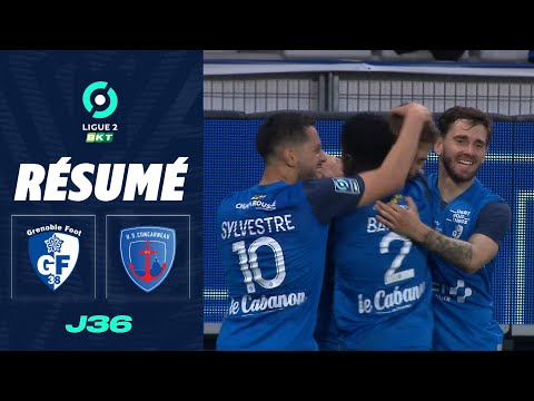 Grenoble Foot 38 2-1 US Union Sportive Concarnoise