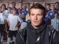 photoshoot and interviews with Beckham and Raúl 