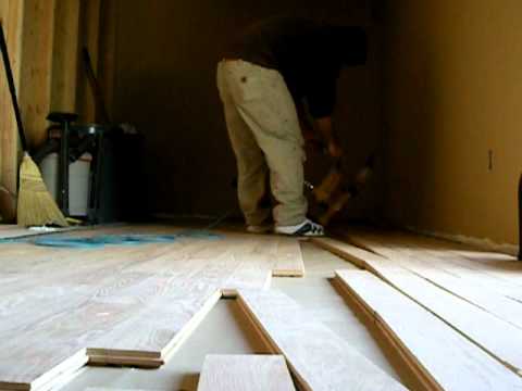 how to fit t&g floorboards