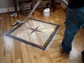 Refined Hardwood Flooring: Installing & Sanding an Inlay Refined Hardwood Flooring: Installing & Sanding an Inlay