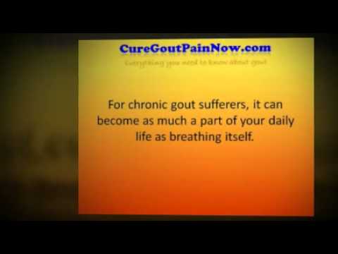 how to dissolve gout tophi