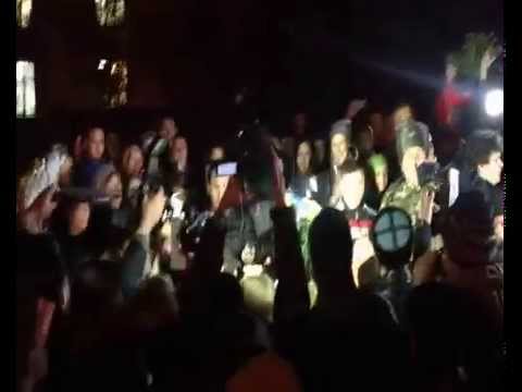 Днепропетровск встретил Героев из Донецкого аэропорта (видео)