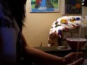 Washing dishes