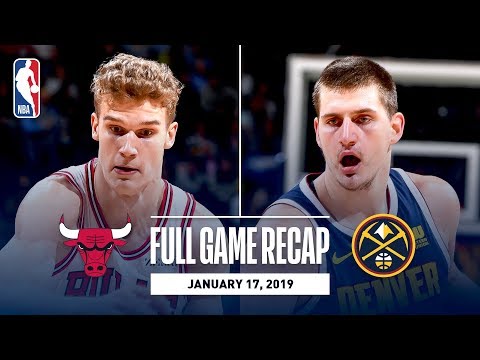 Video: Full Game Recap: Bulls vs Nuggets | Denver Knocks Down 20 Three Pointers