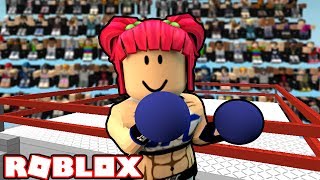 IT'S A KNOCK OUT! | Roblox ESCAPE THE BOXING RING! | Amy Lee33