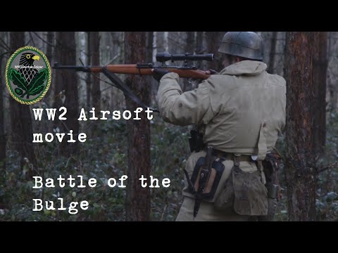Battle of the  Bulge 1944 (WW2 airsoft reenactors CZ) HD 4K