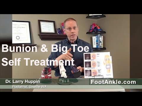 how to relieve big toe joint pain