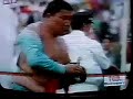 Naadam wrestling finals TV clip, Mongolia 2007