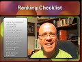 The ranking checklist