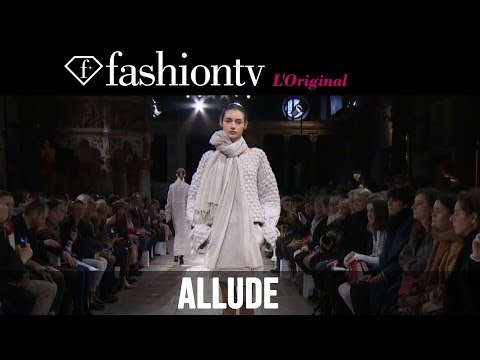 fashiontv - http://www.FashionTV.com/videos PARIS - FashionTV brings you the Allude Fall/Winter 2014-15 runway show from Paris Fashion Week. Music: Steve Aoki & Angger D...