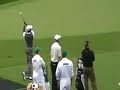 Tiger Woods at #12 Amen Corner at The Masters