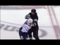 Colton Orr vs George Parros Oct 26, 2009