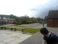 Cressy jumping a 8ft jump with a �10 bike