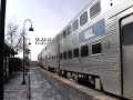 Metra 405 east at Berwyn, IL. 01/21/08 Metra 405 east at Berwyn, IL. 01/21/08