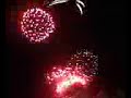 Homecoming fireworks