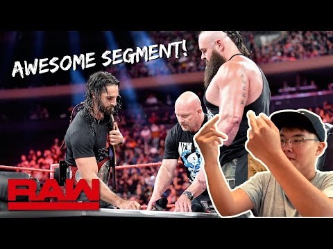 LIVE REACTION: Stone Cold Moderates Universal Title Match Contract Signing | Raw Sept 9 2019