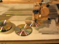 CD changing robot in action