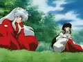 Kikyo and Kagome lip singing.