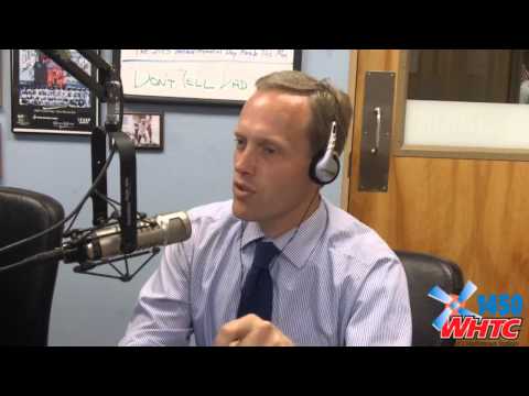 Holland's Mayor Kurt Dykstra chatted about the latest US Senate poll that showed him fourth among statewide GOP hopefuls during a visit to WHTC's "Talk of the Town" program with Juke Van Oss on May 22, 2013 Holland's Mayor Kurt Dykstra chatted about the latest US Senate poll that showed him fourth among statewide GOP hopefuls during a visit to WHTC's "Talk of the Town" program with Juke Van Oss on May 22, 2013