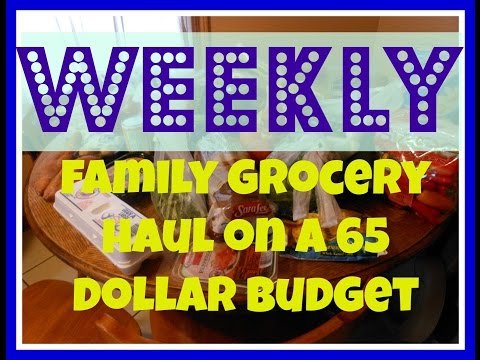 how to budget for groceries for a family of four