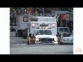 FDNY - ambulanser under utryckning