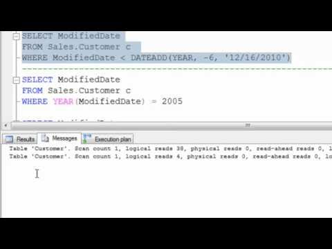 how to perform sql query
