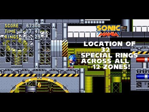 sonic mania giant ring locations sonic mania giant ring locations