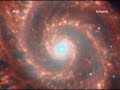 M51 as seen in different telescopes M51 as seen in different telescopes