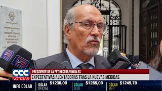 PRESIDENTE DE LA FET HÉCTOR VIÑUALES