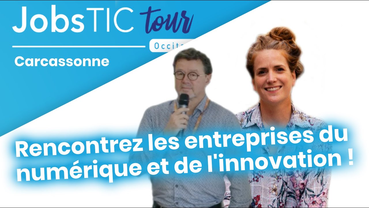 Rencontrez les entreprises du numérique et de l'innovation ! - JobsTIC Tour 2022