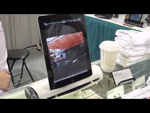 CES 2012 Video - Mustek iPad Photo Scanner