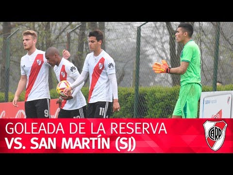 #DivisiónReserva: River vs. San Martín de SJ