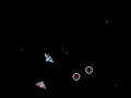 3 doppelgangers serve as the boss, type 1 enemies are present, formation b, and threats include asteroids, diamonds and robots