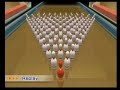 good old nintendo for putting this into sports resort. originally this was in wii sports as an easter egg which would give you an automatic strike if the wall were to travel on the ball guard and successful go down all the way to the end. it would hit some sort of switch and an explosion sort of sound would go off. this has returned to wii sports and i am very well glad it did :p but just like 