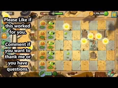 how to get more sun in plants vs zombies