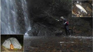 行き当りばったり、渓流ソロキャンプ、奥多摩入川で一泊