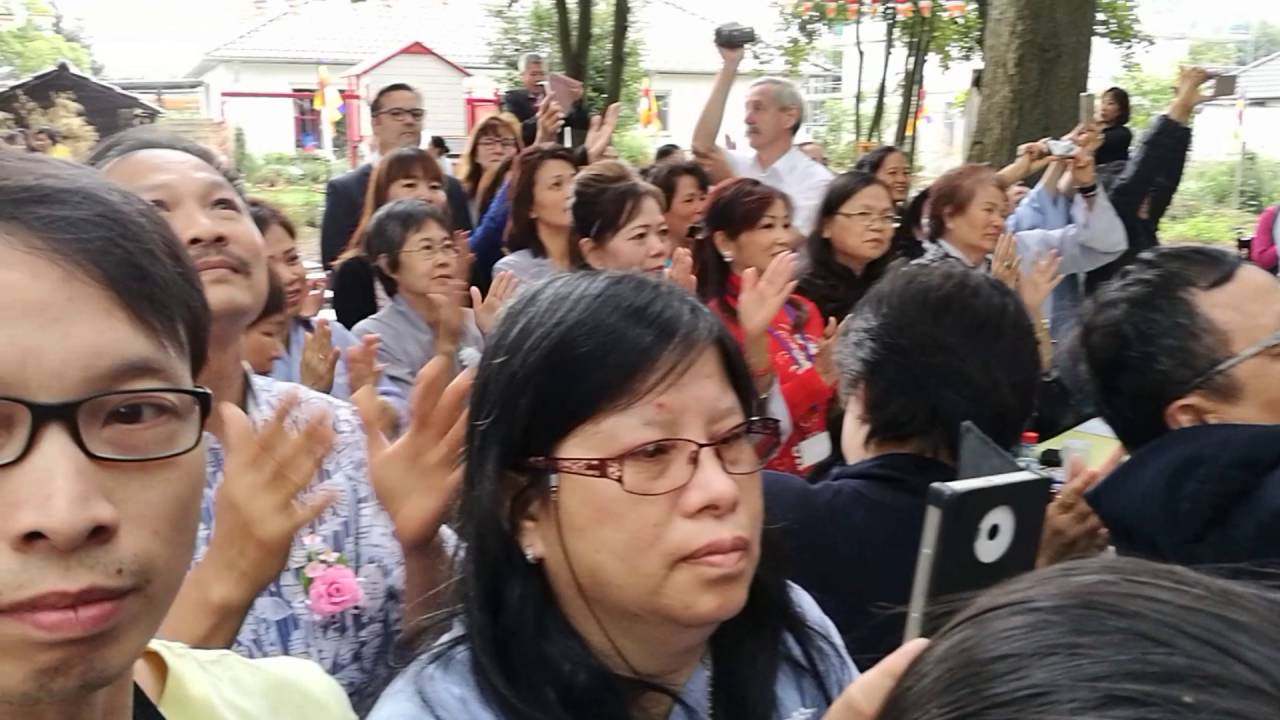 CẮT BĂNG KHÁNH THÀNH XD CHÙA PHÚC LÂM